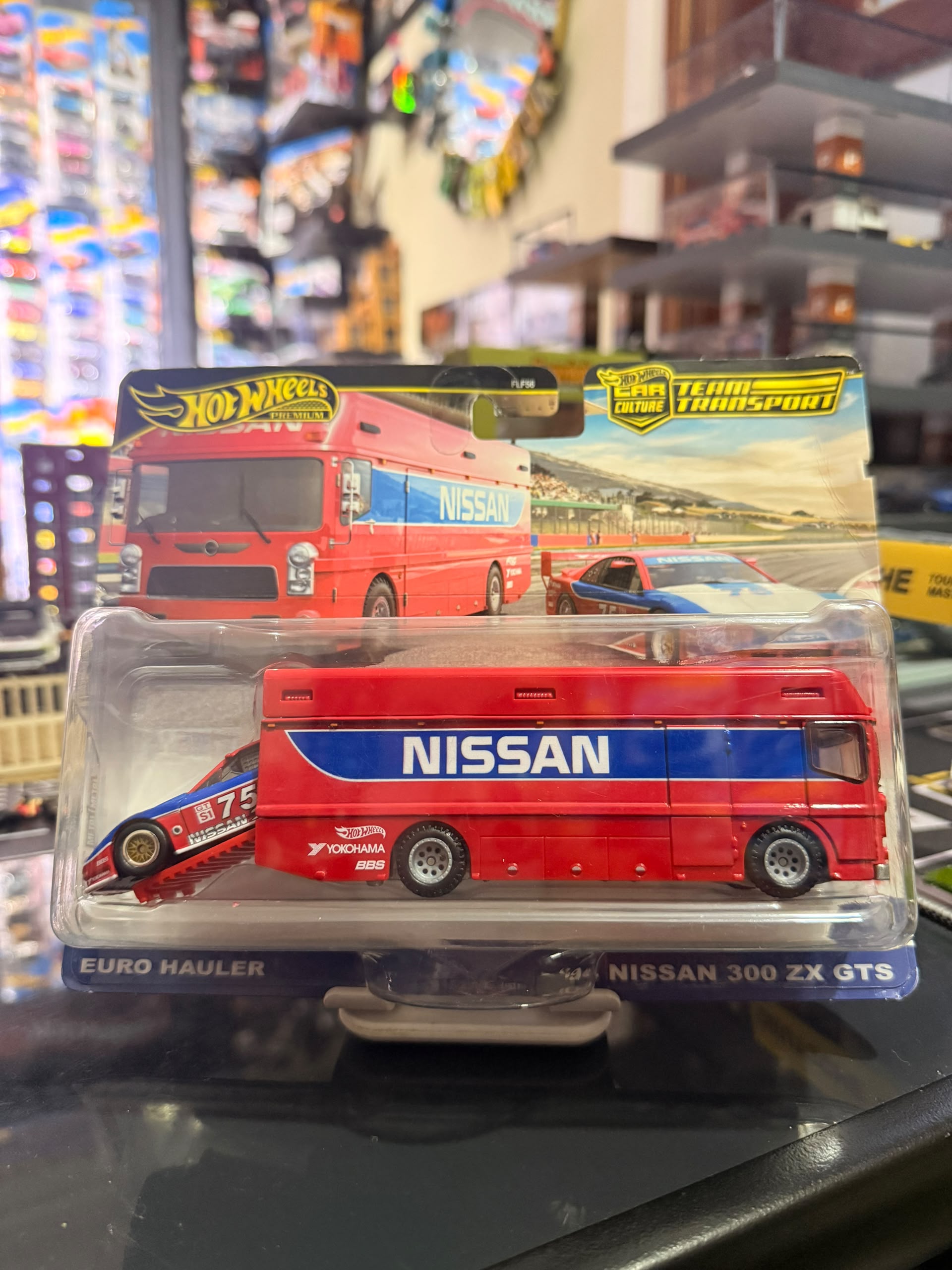 Hot Wheels Premium Team Transport camión Euro Hauler