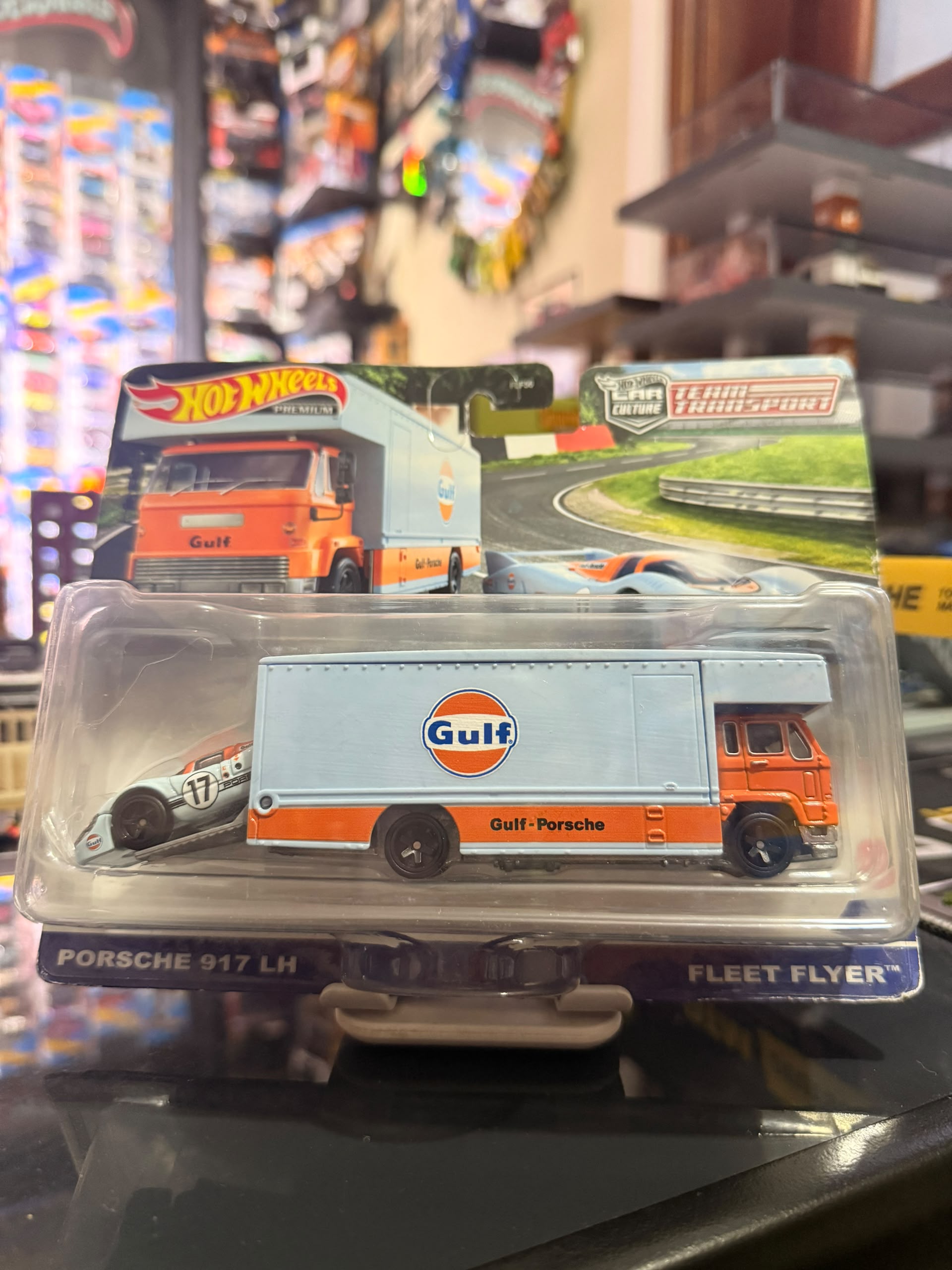 Hot Wheels Team Transport Gulf