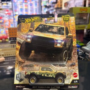 Hot Wheels Premium "Off- Road".  2017 Ford F- 150 Raptor.